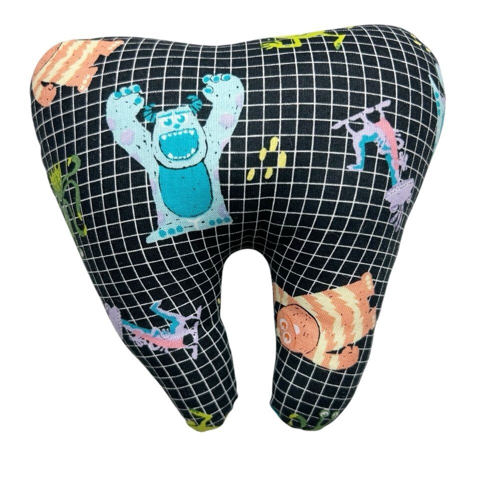 Tooth Fairy Pillow Hand Crafted - Monster’s Inc Sully Mike